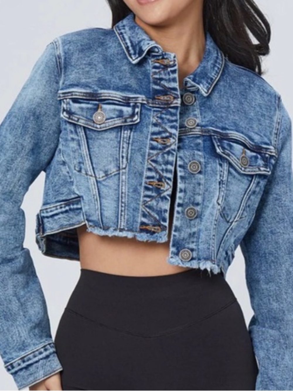 Buff bunny desire denim jacket